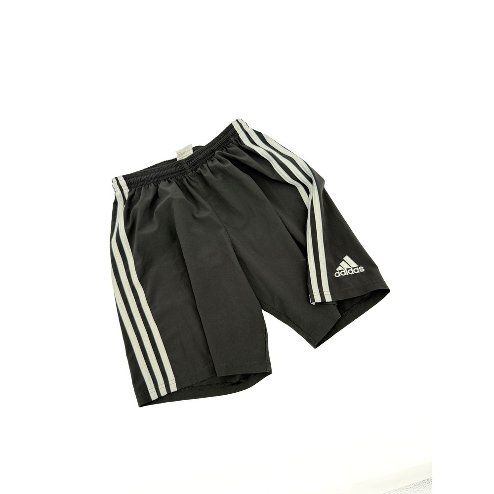 Adidas Shorts Women S Black Climalite 3-Stripe Running Gym CF0709 Athletic